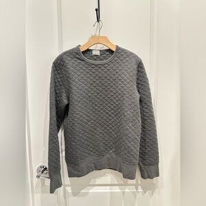 Club Monaco Vintage (~2013) Quilted Sweatshirt, Size Small